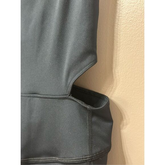 NWOT Free People FP Movement Back It Up Athletic Black One Piece Romper Women's - Picture 4 of 13